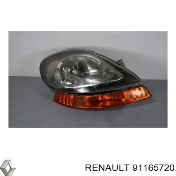 Reflektor prawy Renault (RVI) 91165720 cena, od 87,84 USD