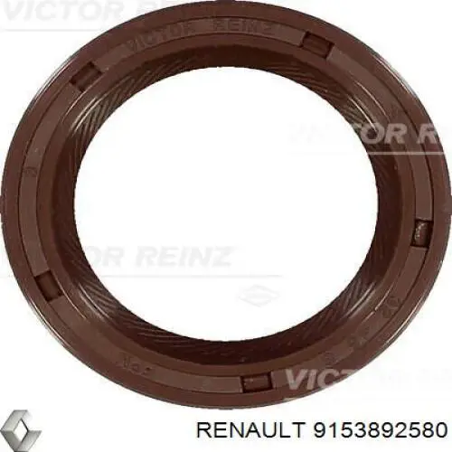 Do koszyka 9153892580 Renault (RVI) Uszczelniacz wałka rozrządu silnika