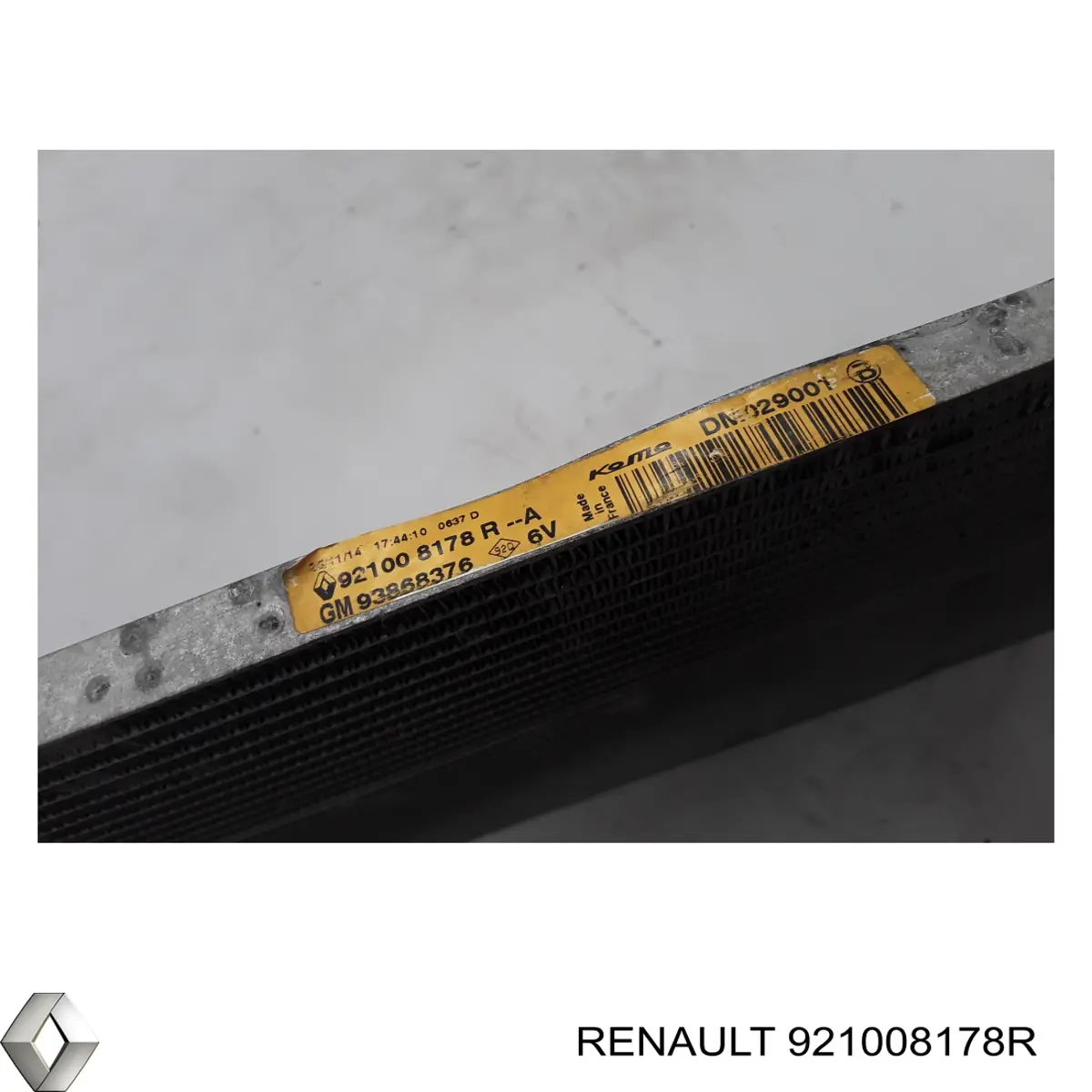 Do koszyka 921008178R Renault (RVI) Chłodnica klimatyzacji