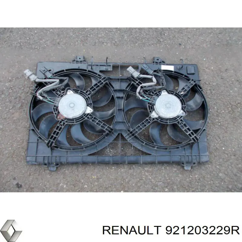 921203229R Renault (RVI) Wentylator elektryczny układu chłodzenia kompletny (silnik+wirnik)