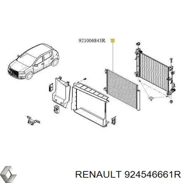 Do koszyka 924546661R Renault (RVI) Przewód klimatyzacji, od parownika do sprężarki