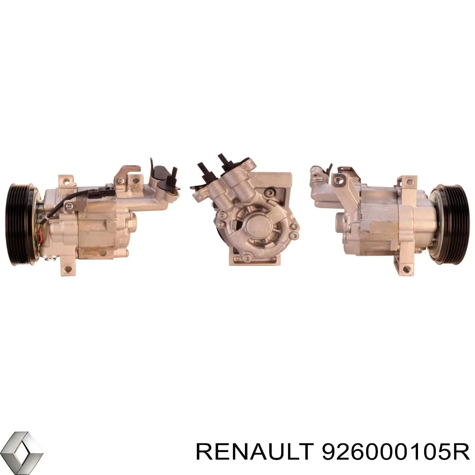 Sprężarka klimatyzacji Renault (RVI) 926000105R cena, od 172,15 USD