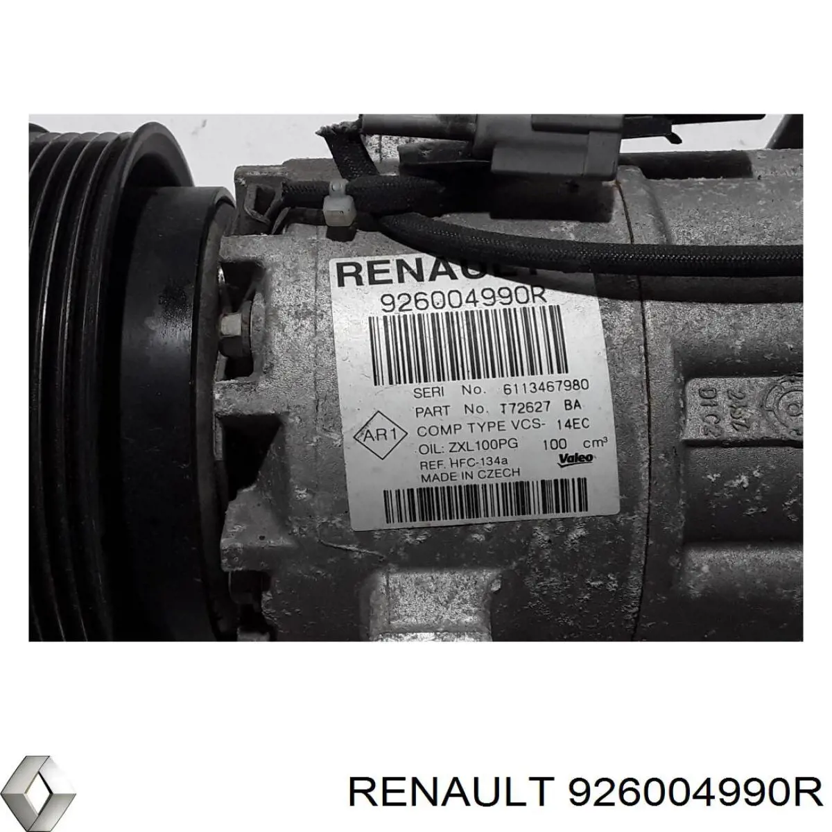 Sprężarka klimatyzacji Renault (RVI) 926004990R cena, od 279,22 USD