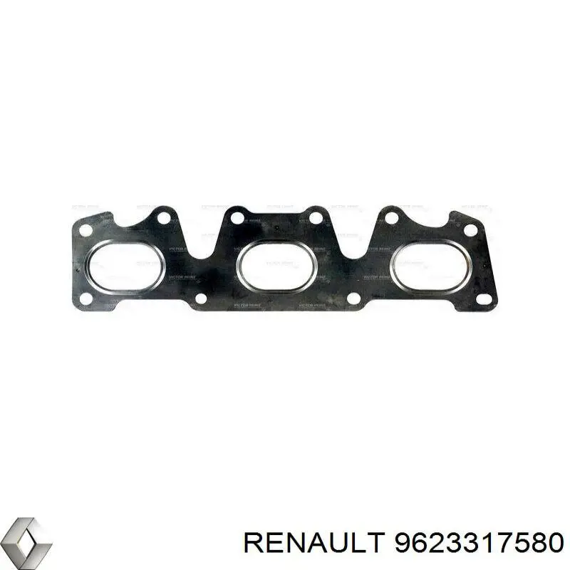 Do koszyka 9623317580 Renault (RVI) Uszczelka kolektora wydechowego