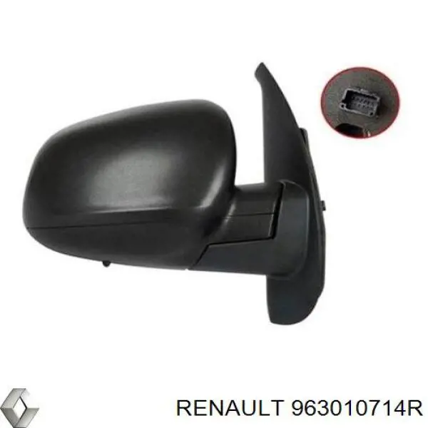 963010714R Renault (RVI) Lusterko wsteczne prawe