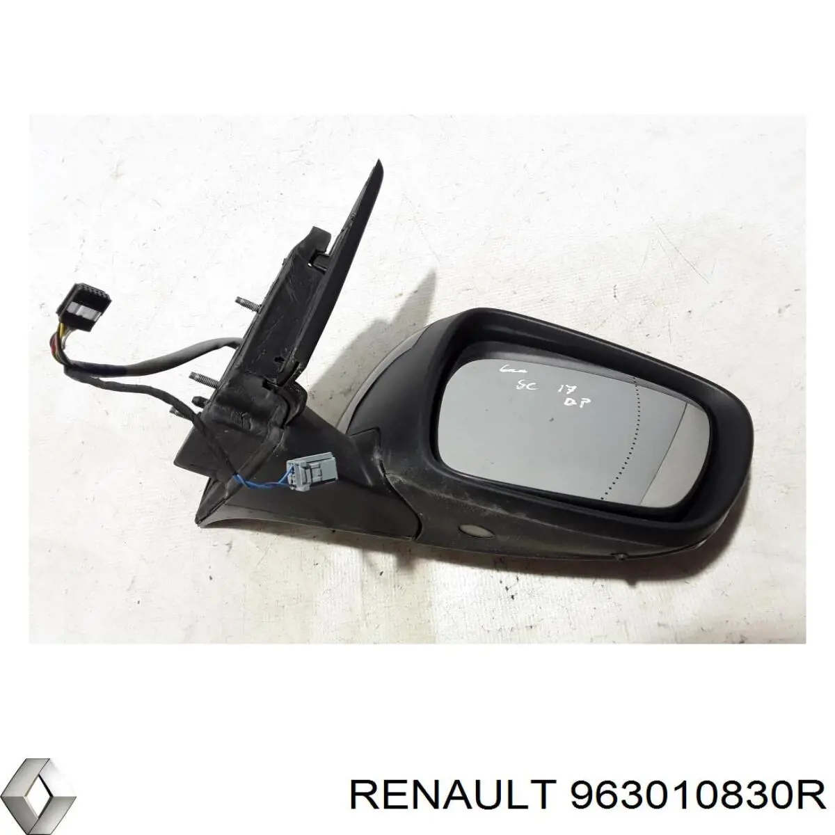 Lusterko wsteczne prawe Renault (RVI) 963010830R cena, od 364,52 USD