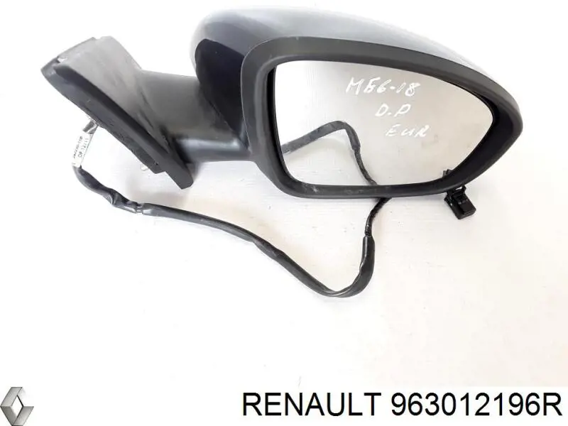 963012196R Renault (RVI) Lusterko wsteczne prawe