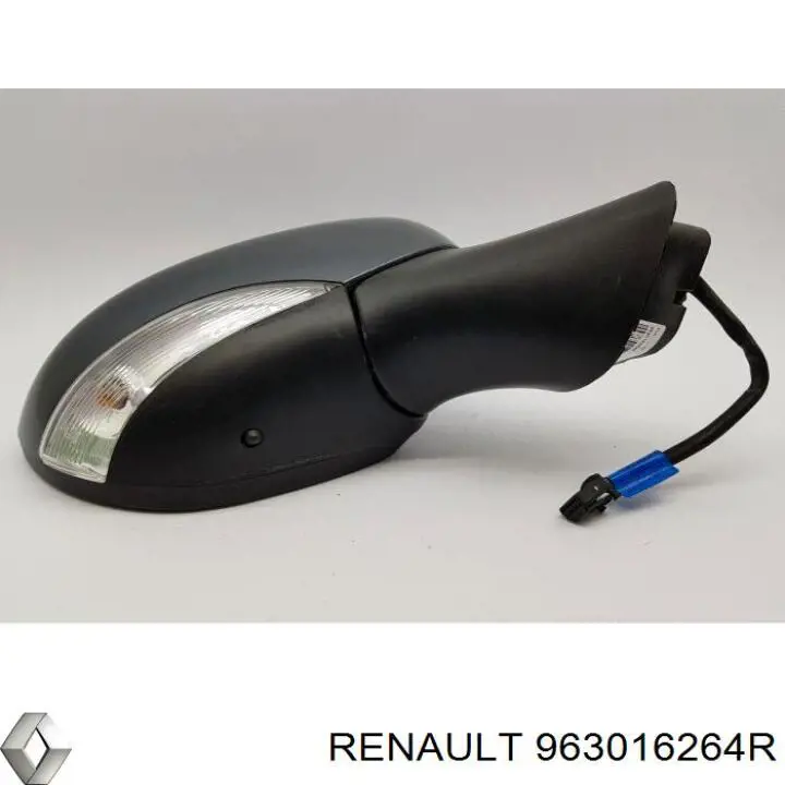 Lusterko wsteczne prawe Renault (RVI) 963016264R cena, od 56,18 USD