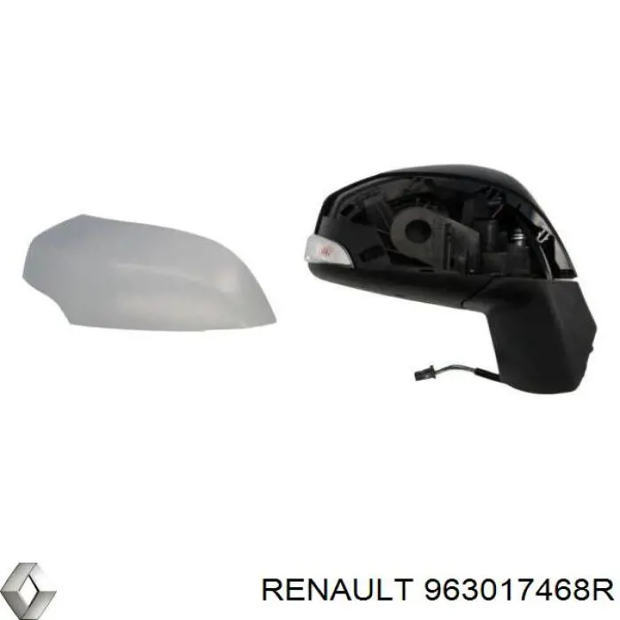 963017468R Renault (RVI) Lusterko wsteczne prawe
