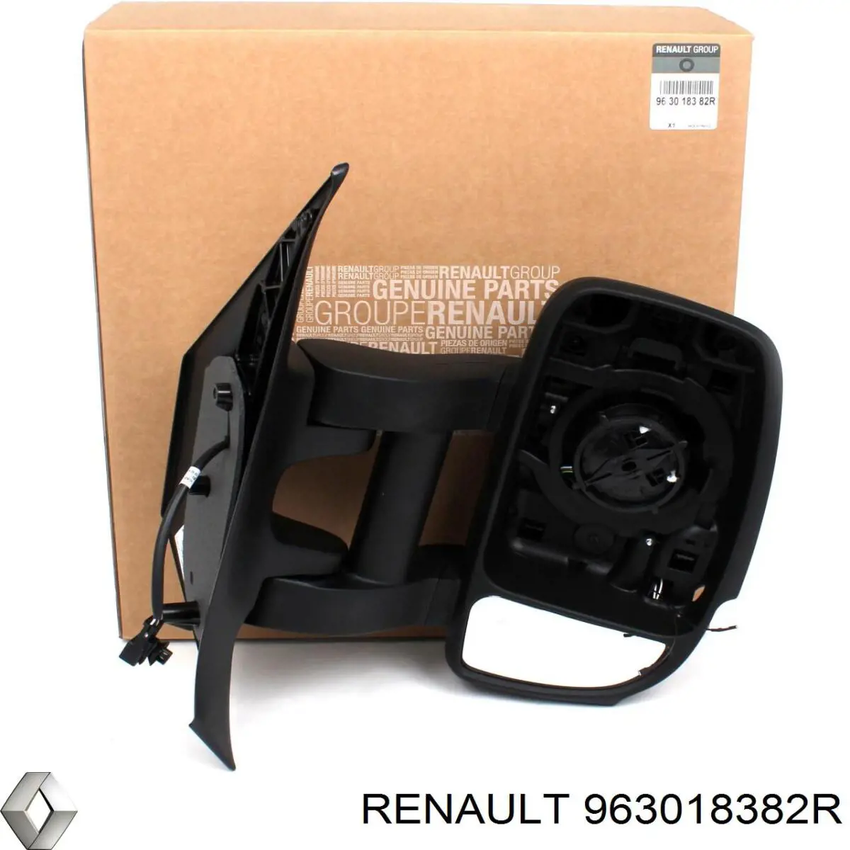 963018382R Renault (RVI) Lusterko wsteczne prawe