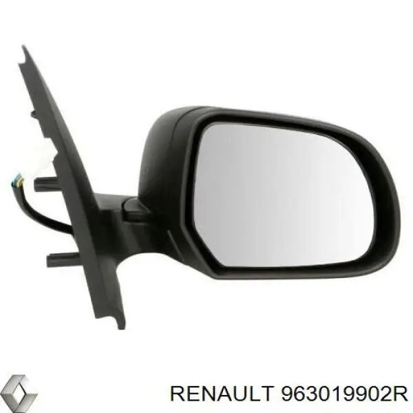 Lusterko wsteczne prawe Renault (RVI) 963019902R cena, od 100,45 USD