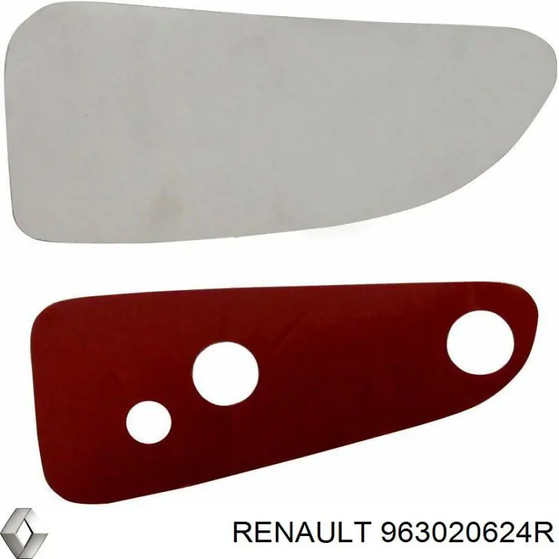 Lusterko wsteczne lewe 963020624R Renault (RVI)