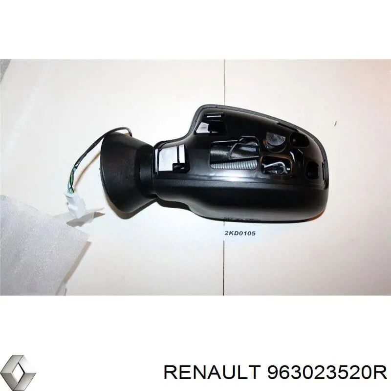 Do koszyka 963023520R Renault (RVI) Lusterko wsteczne lewe