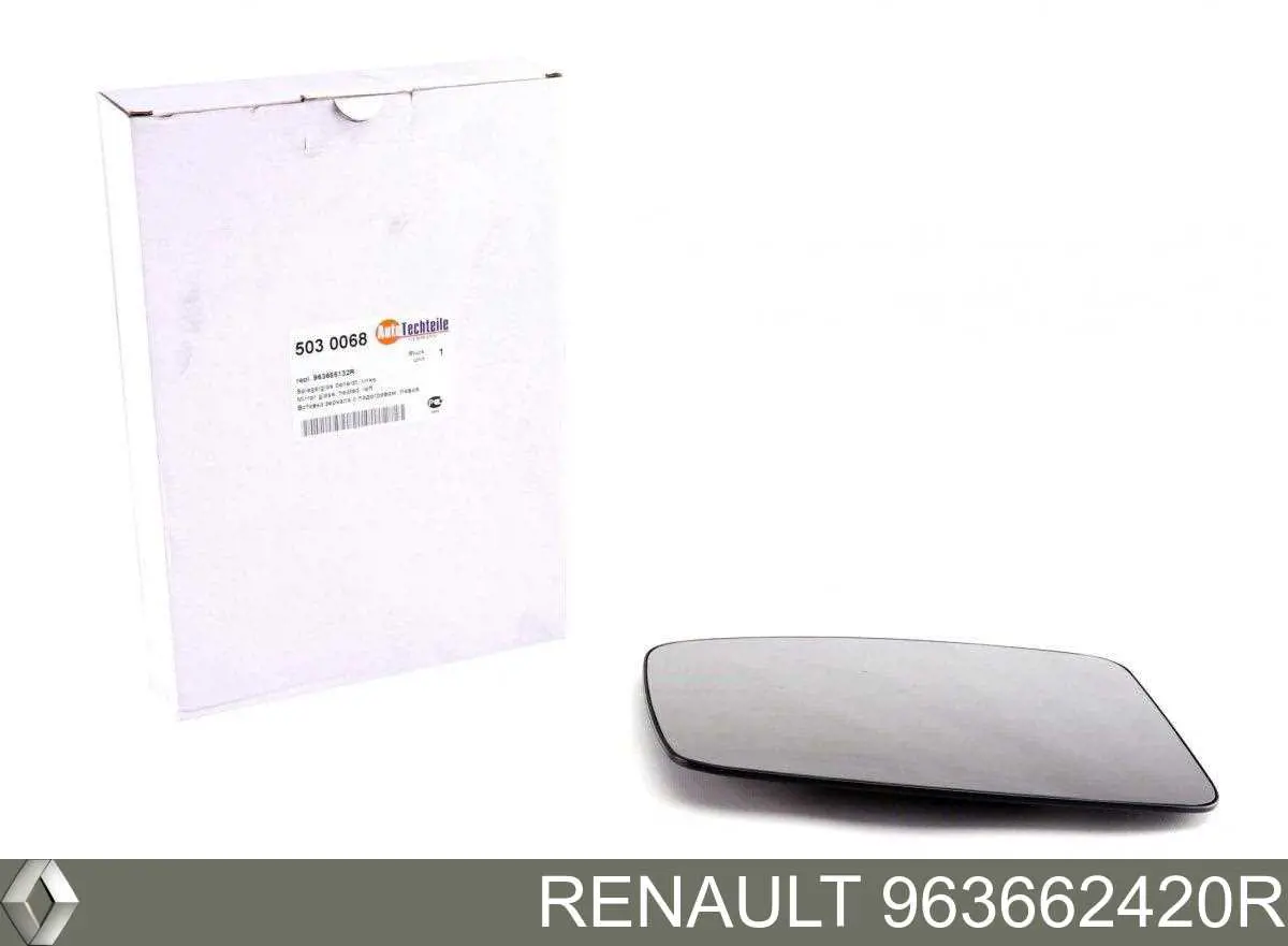 Wkład lusterka wstecznego lewego Renault (RVI) 963662420R cena, od 21,12 USD