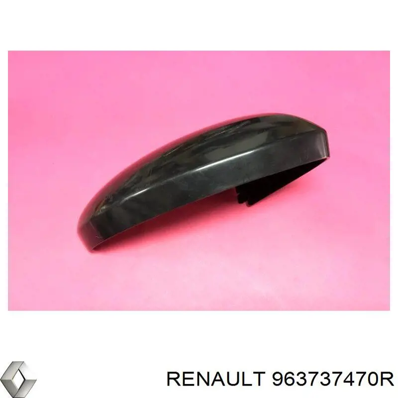 963737470R Renault (RVI) Nakładka (pokrywa) lusterka wstecznego lewa