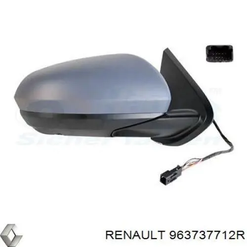963737712R Renault (RVI) Lusterko wsteczne lewe