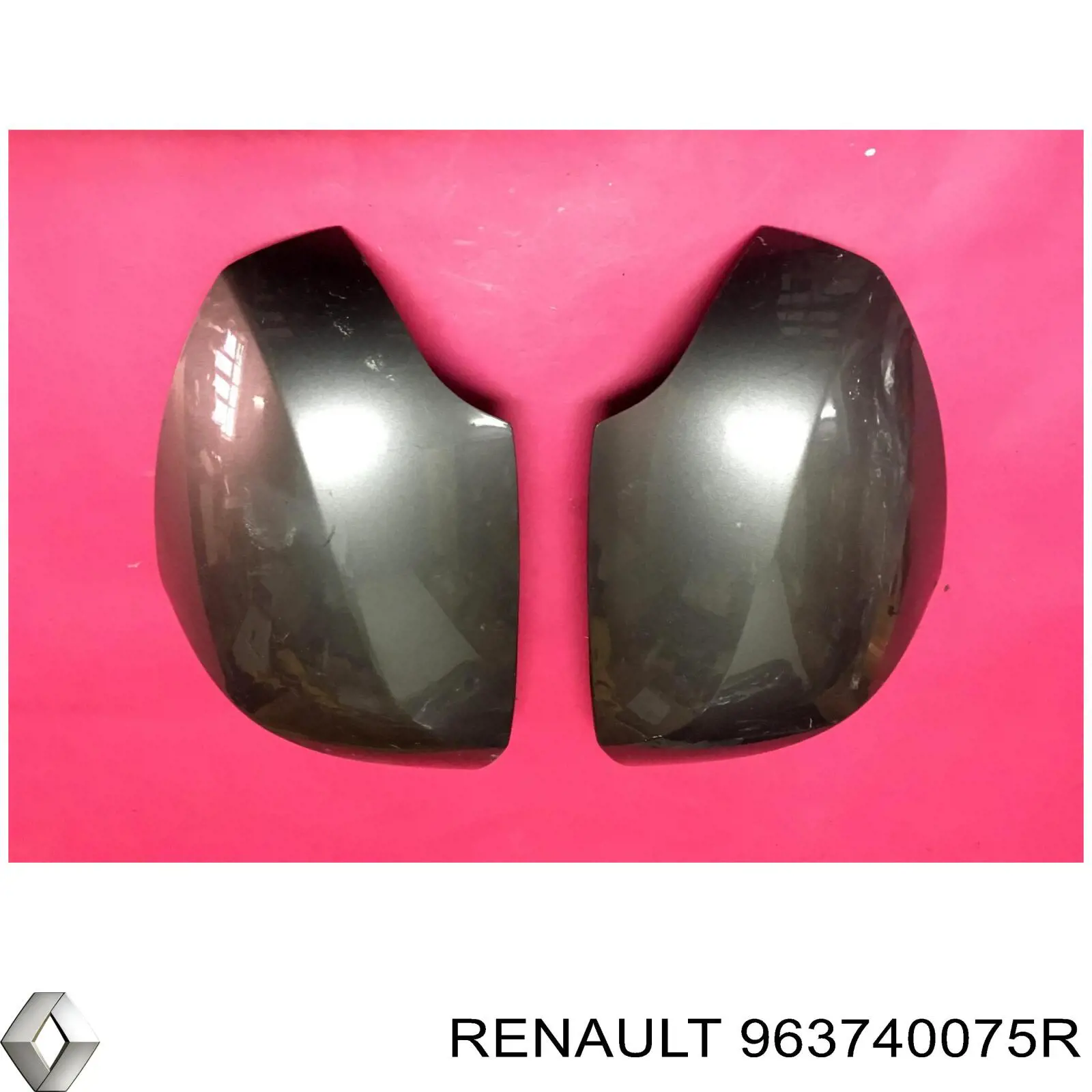 963740075R Renault (RVI) Nakładka (pokrywa) lusterka wstecznego prawa