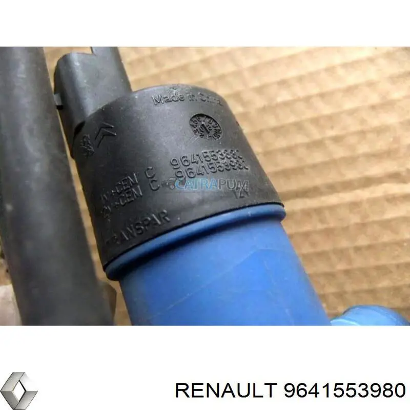 Pompka spryskiwacza szyby przedniej Renault (RVI) 9641553980