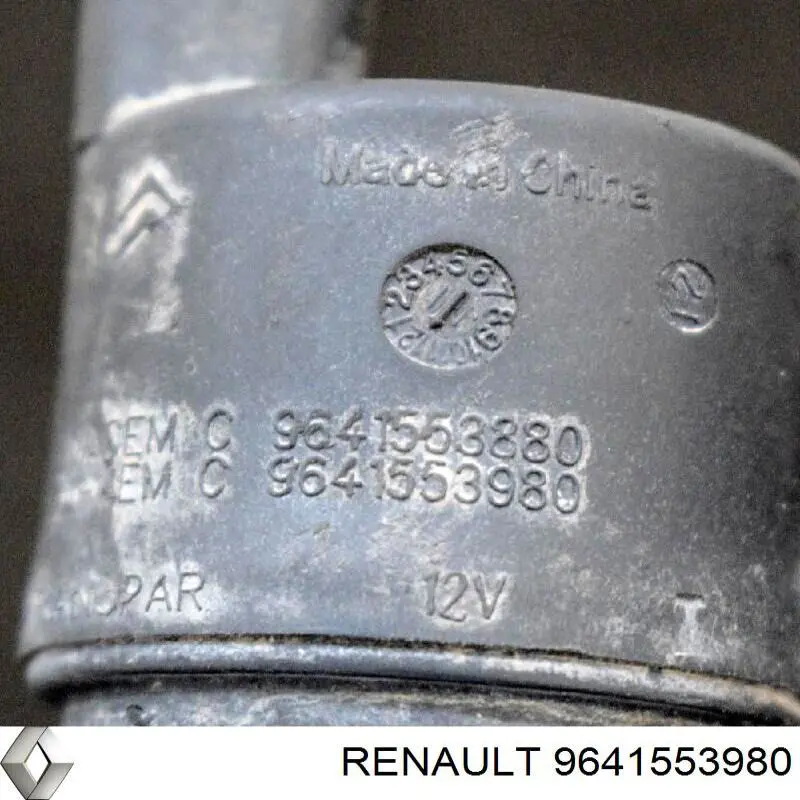 Do koszyka 9641553980 Renault (RVI) Pompka spryskiwacza szyby przedniej