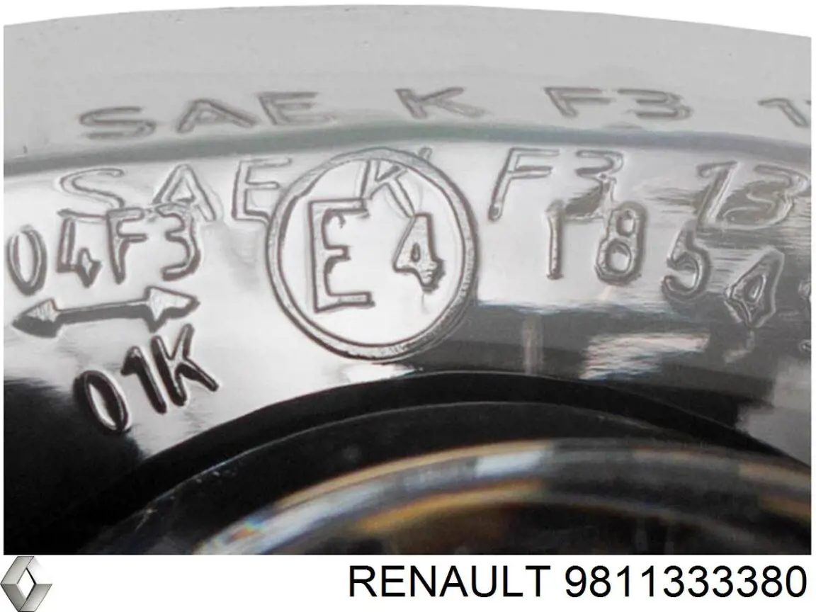 Lampa przeciwmgielna lewa/prawa Renault (RVI) 9811333380 cena, od 78,32 USD