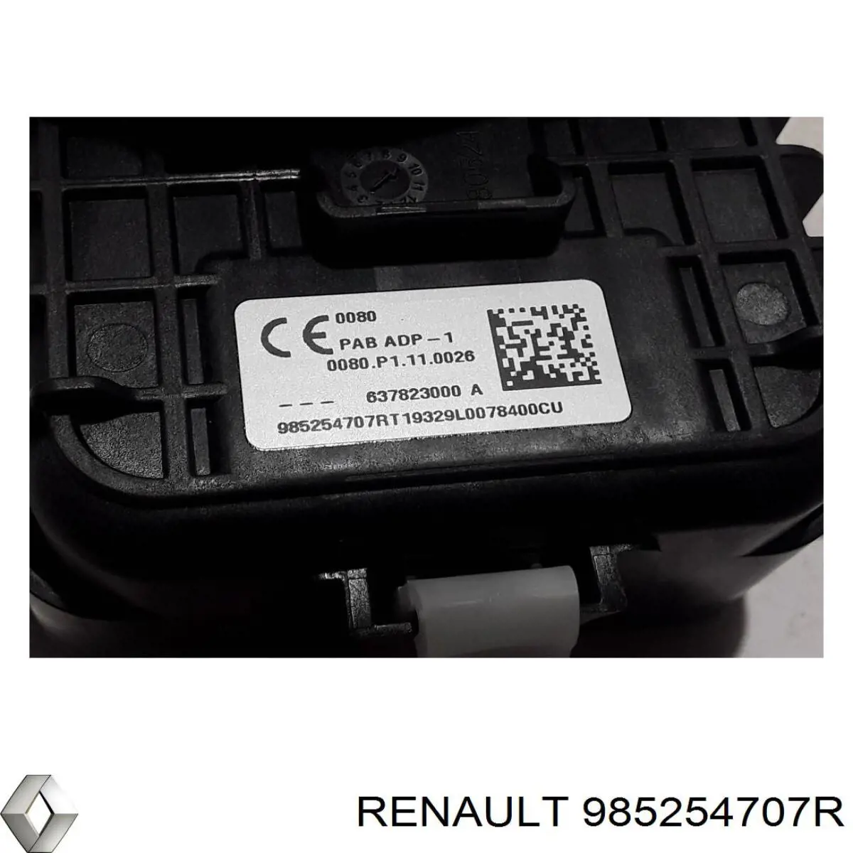 Do koszyka 985254707R Renault (RVI) Poduszka powietrzna (Airbag) pasażera