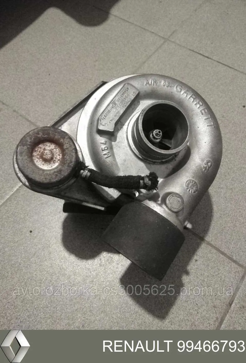 Turbina Renault (RVI) 99466793 cena, od 262,55 USD