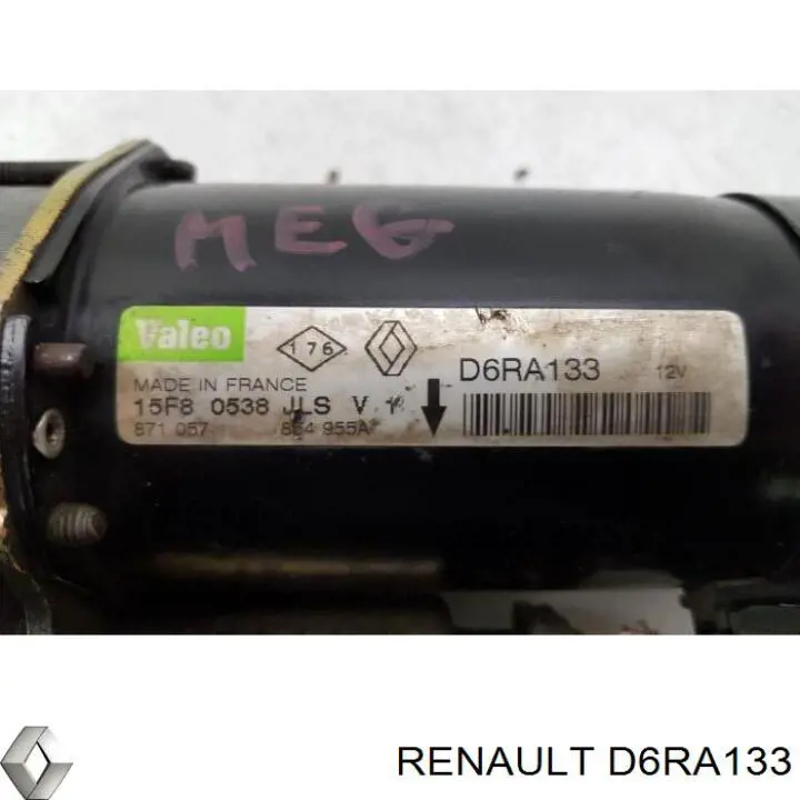 D6RA133 Renault (RVI) Rozrusznik