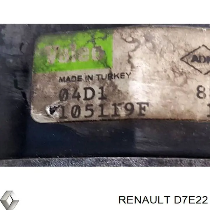 Rozrusznik Renault (RVI) D7E22 cena, od 61,29 USD