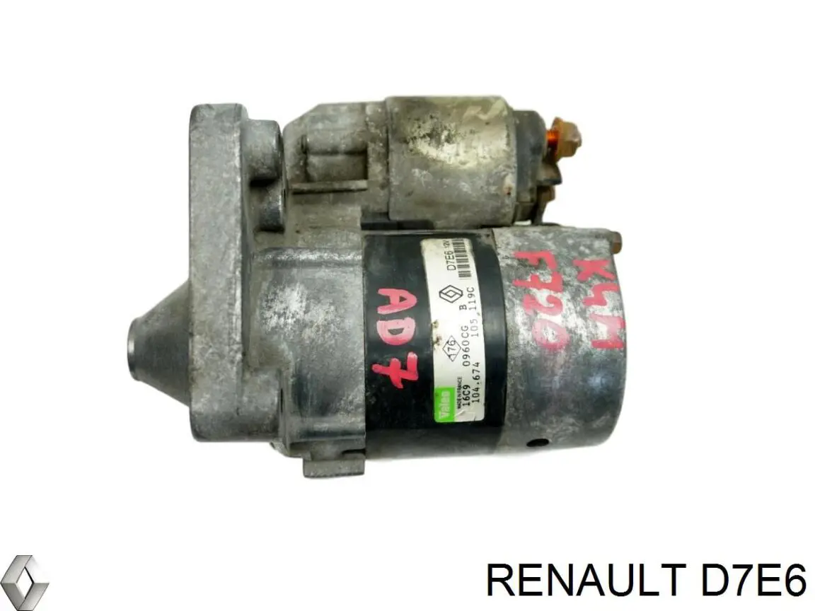 D7E6 Renault (RVI) Rozrusznik