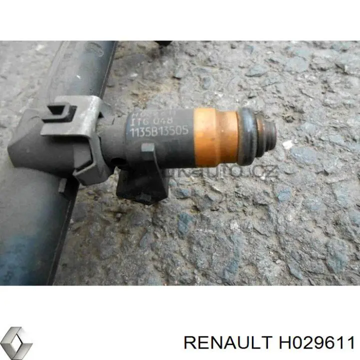 Do koszyka H029611 Renault (RVI) Wtryskiwacz paliwa