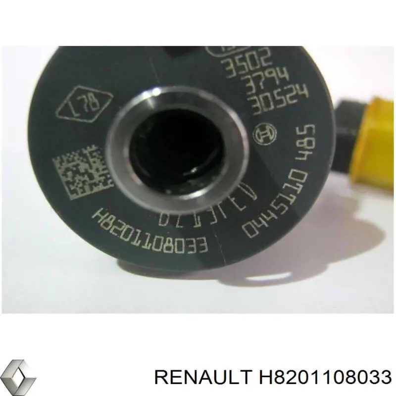 Do koszyka 166007238R Renault (RVI) Wtryskiwacz paliwa