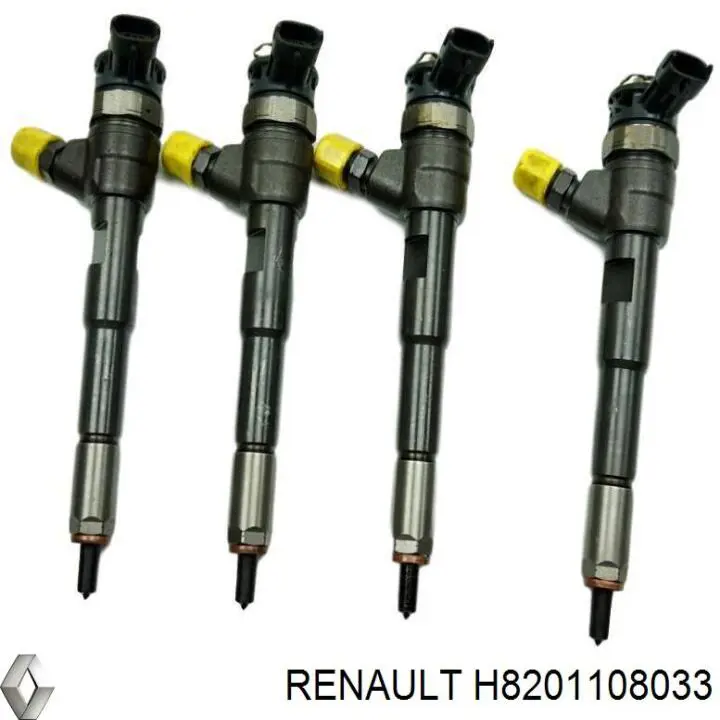 Wtryskiwacz paliwa Renault (RVI) H8201108033 cena, od 86,83 USD