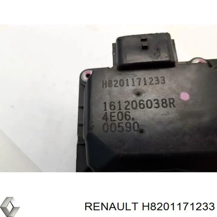 H8201171233 Renault (RVI) Przepustnica, komplet