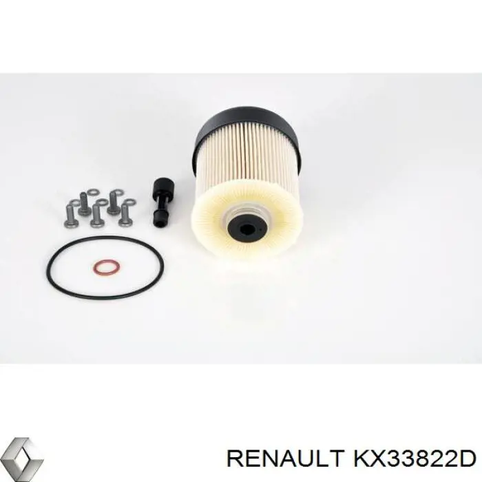 Filtr paliwa KX33822D Renault (RVI)
