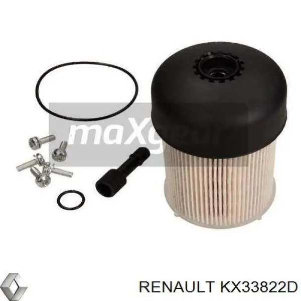 Filtr paliwa Renault (RVI) KX33822D
