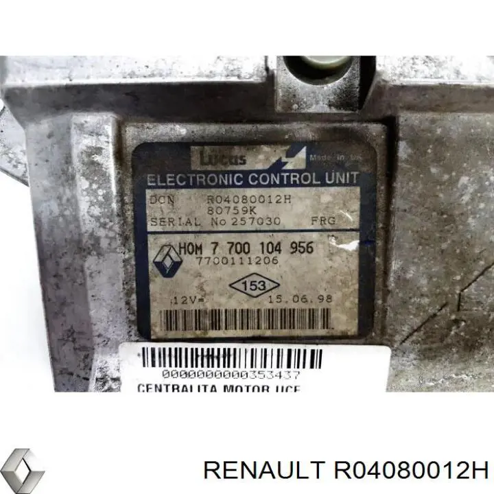 Sterownik silnika Renault Kangoo I awangarda (FC0, FC1) (1998 - 2008) cena, od 49,36 USD