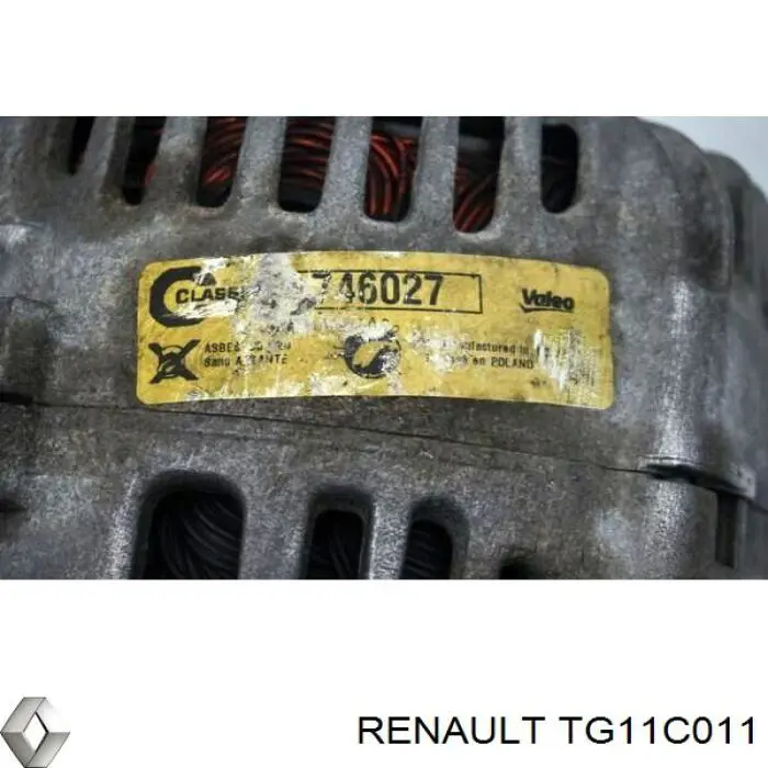 Alternator TG11C011 Renault (RVI)