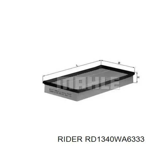 RD1340WA6333 Rider Filtr powietrza