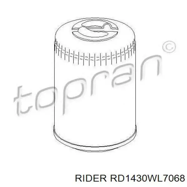 Filtr oleju RD1430WL7068 Rider