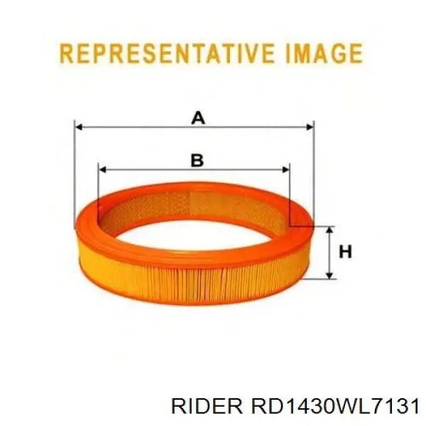 Filtr oleju RD1430WL7131 Rider