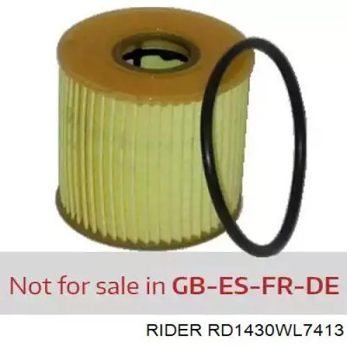 RD1430WL7413 Rider Filtr oleju