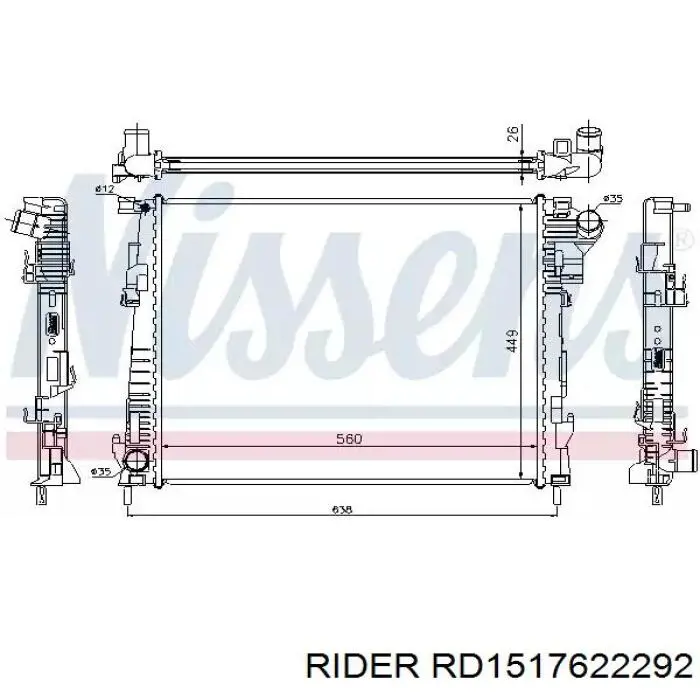 Do koszyka RD1517622292 Rider Termostat