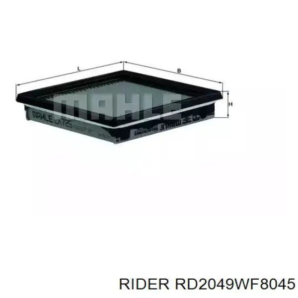 Do koszyka RD2049WF8045 Rider Filtr paliwa