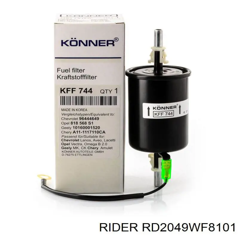 Filtr paliwa Rider RD2049WF8101