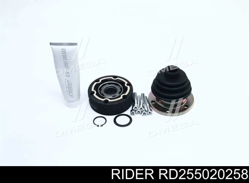 Przegub homokinetyczny przedni wewnętrzny Rider RD255020258 cena, od 37,69 USD