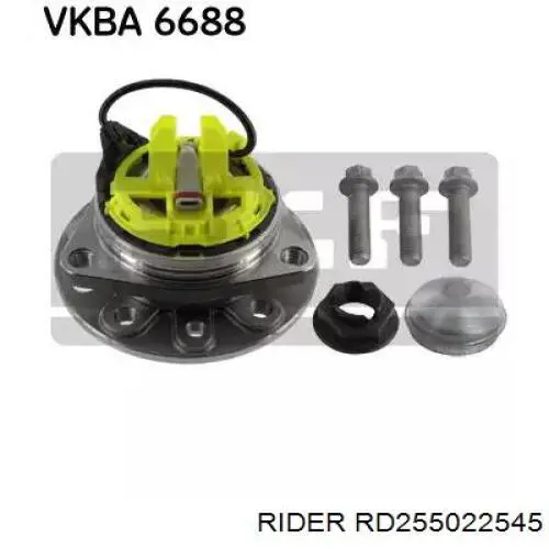 Przegub homokinetyczny wewnętrzny przedni lewy RD255022545 Rider