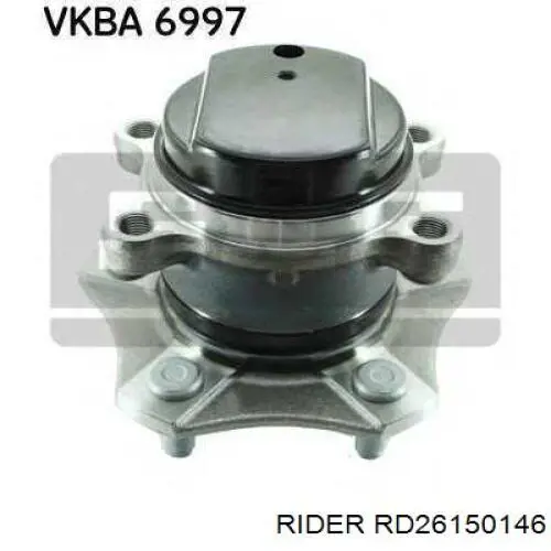 Piasta tylna RD26150146 Rider