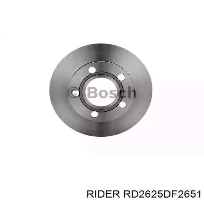 Tarcza hamulcowa tylna RD2625DF2651 Rider