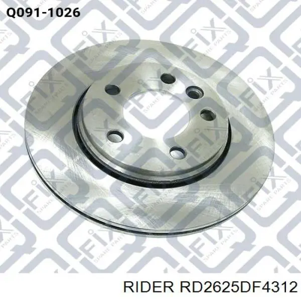 Tarcza hamulcowa tylna Rider RD2625DF4312 cena, od 49,12 USD