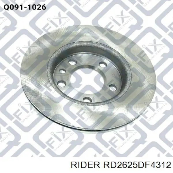 Tarcza hamulcowa tylna RD2625DF4312 Rider
